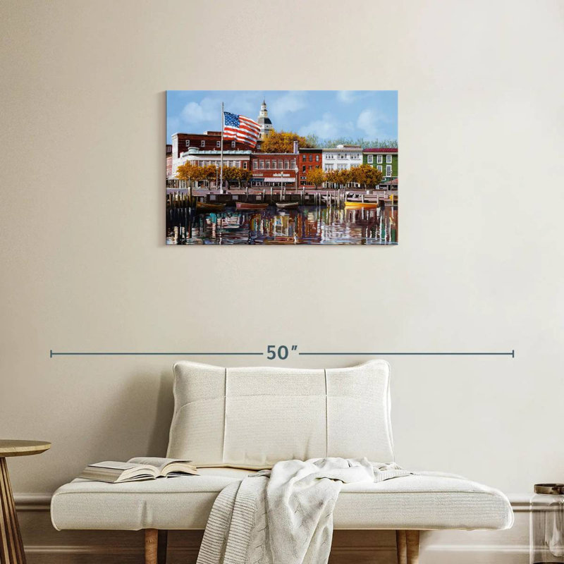 Annapolis, 20" H x 30" W