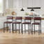 Counter Stool with Metal Frame-1697614194