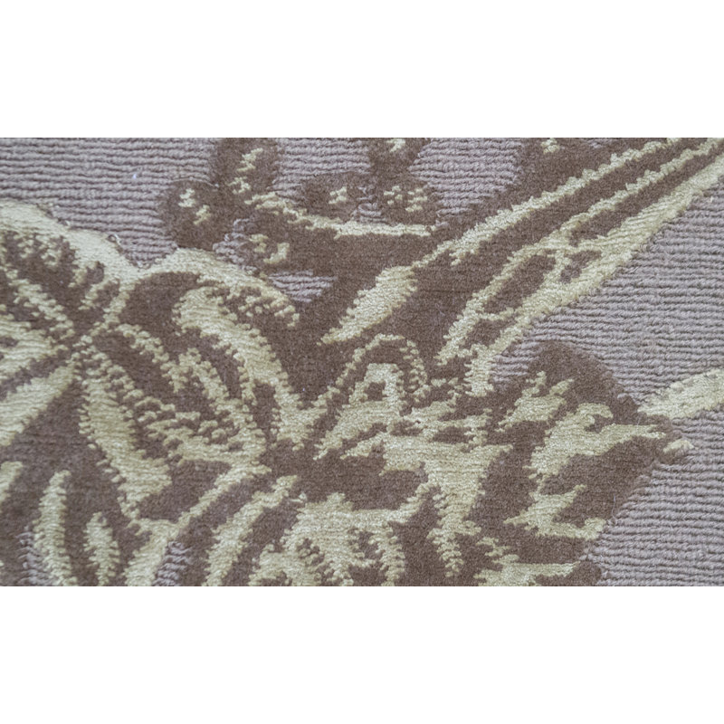 Hand-Knotted High-Quality Gold Area Rug