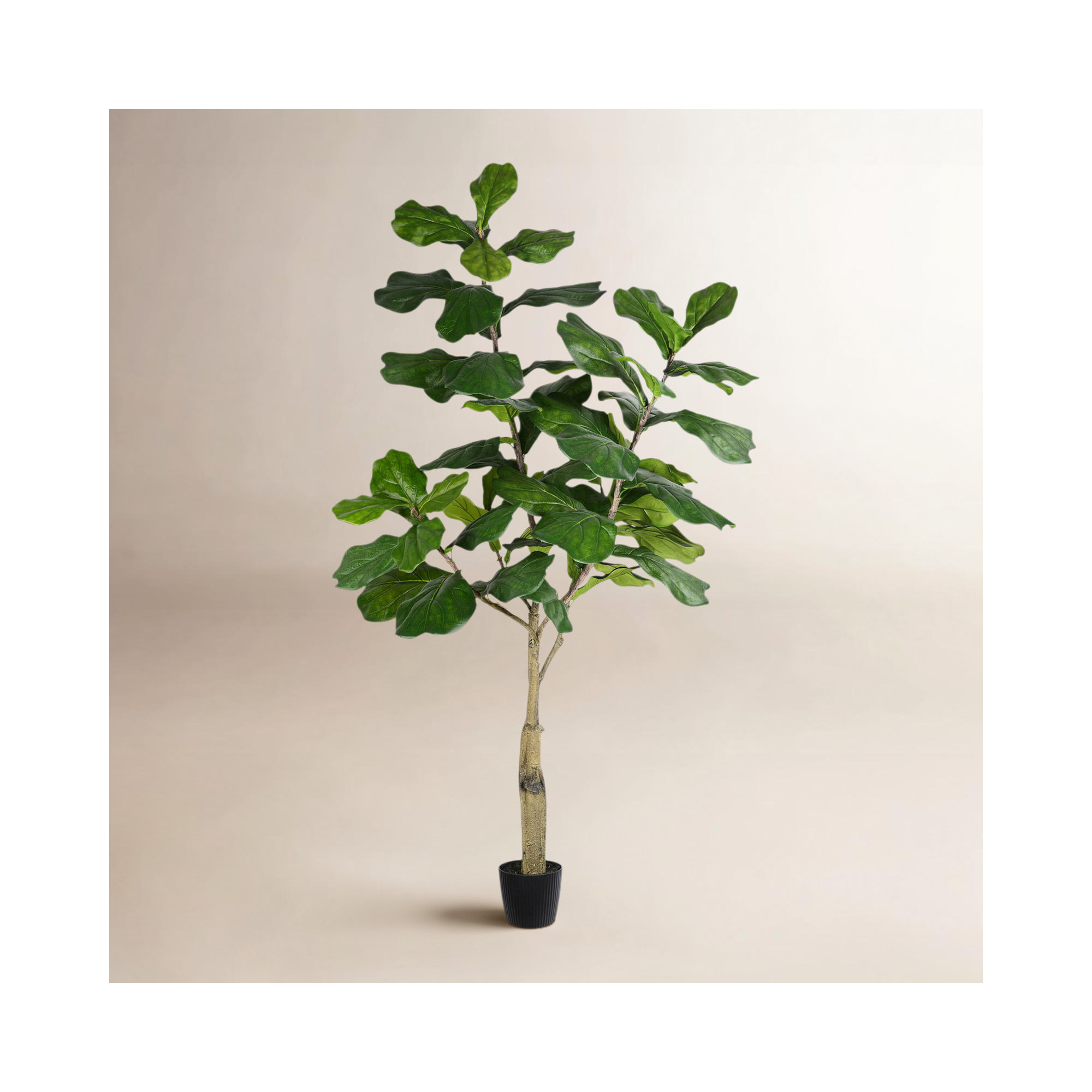 Faux Tree in Pot, 60" H x 34" W x 34" D