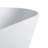 65 Inch Freestanding Solid Surface Soaking Bathtub For Bathroom