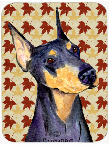 Planche à découper en verre doberman east urban home