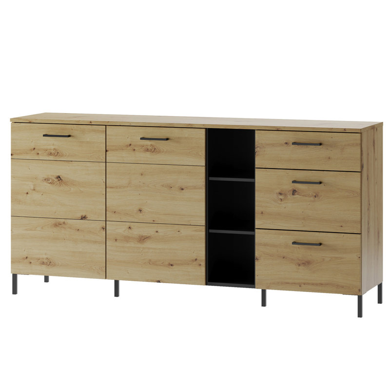 Nampreet 2-Door 3-Drawer Sideboard