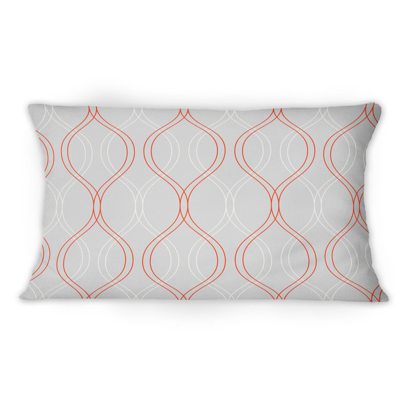 Abstract Throw Pillow