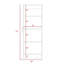 Garde-manger rectangulaire Richmond blanc