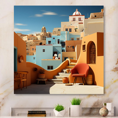 " Islam Medina Pop Art Infused Village I "