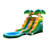 HeroKiddo 13 FT Summer Breeze Commercial Grade Water Slide with Splash Pool for Kids (with Blower)