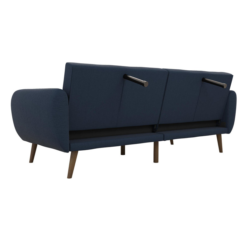 Novogratz Brittany 81.5" Round Arm Convertible Sofa