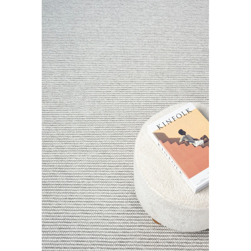 Stylish Grey Area Rug, 47.2 x 59.1 inches | 100% Polypropylene, 1.76 lbs/sq ft | Machine Woven, Non-Slip Dot Underside, Antibacterial | Perfect for Living Room, Bedroom & Home Decor, Easy Maintenance