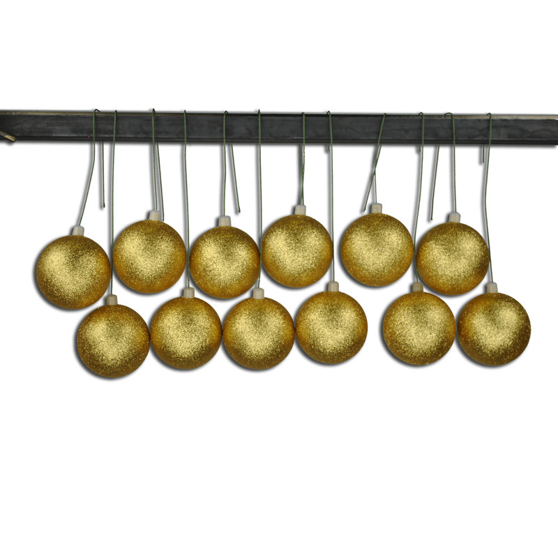 Shatterproof Ball Ornament, Doré