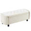 Banc de rangement capitonné 46,5 po Modern-1658481936