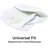 Laursen Memory Foam Orthopedic Knee and Neck Pillow for Side Sleeper