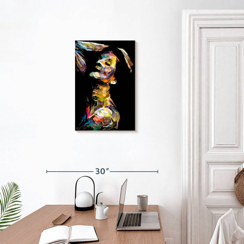 Leisha Captivating Female, 24" H x 16" W