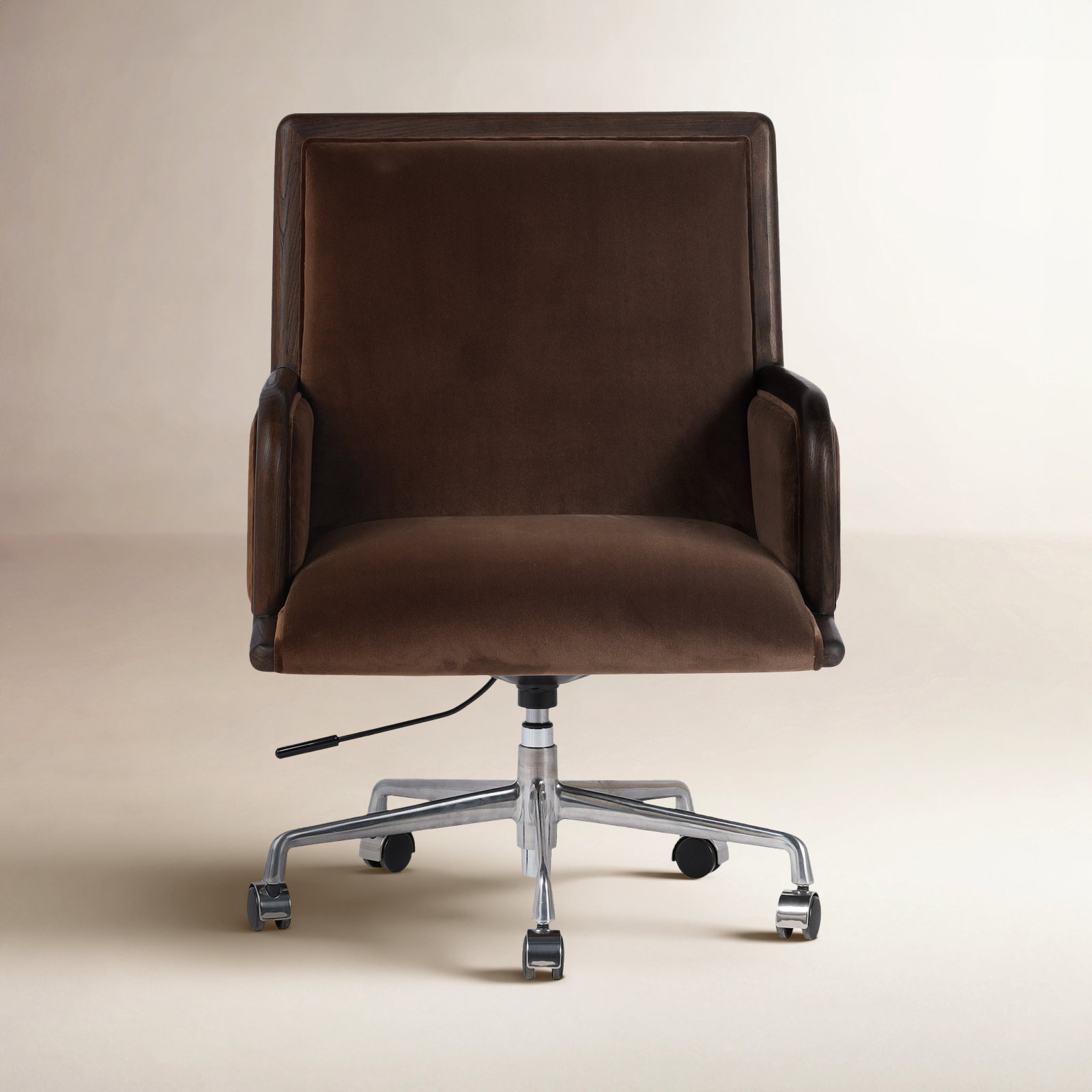 Marden Swivel Office Chair, Brown