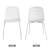 Mid Century Modern Dining Chairs with  Hollow Backrest，Metal Dining Chairs-87146937-87197109