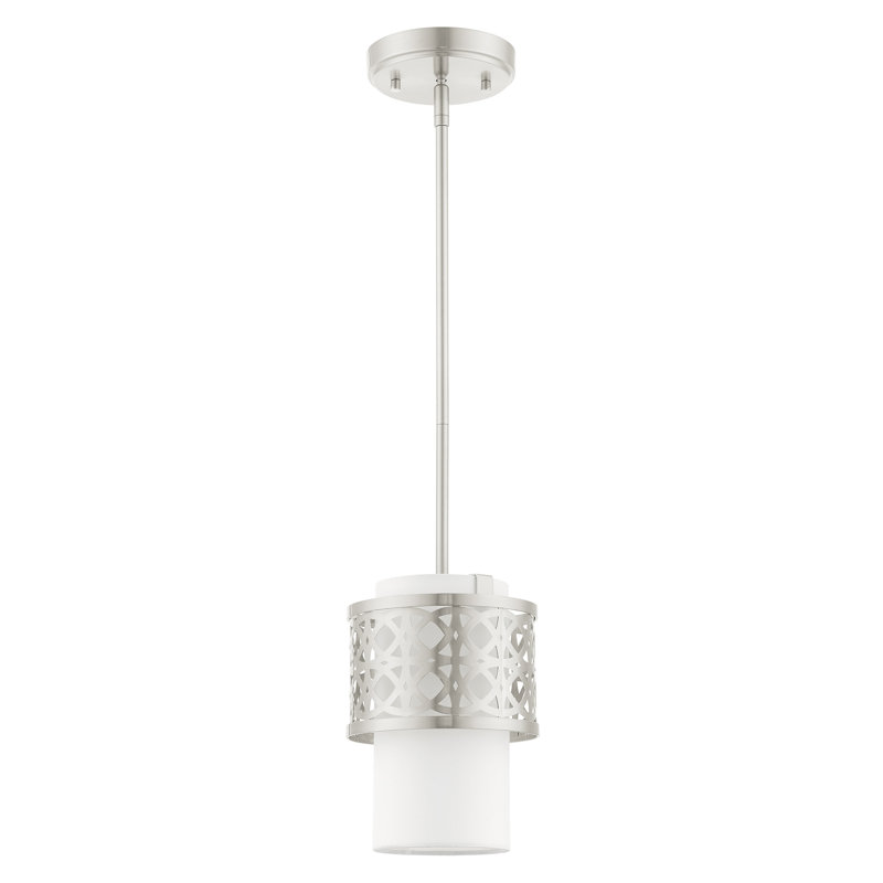 Eraman 1 - Light Single Pendant, Brushed Nickel