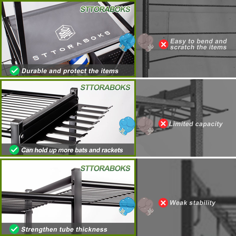 Grand rangement pour articles de sport Nalee