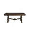 Ensemble de salle à manger 9 pièces Royale (table de salle à manger, 6 chaises d'appoint, 2 fauteuils) - brun