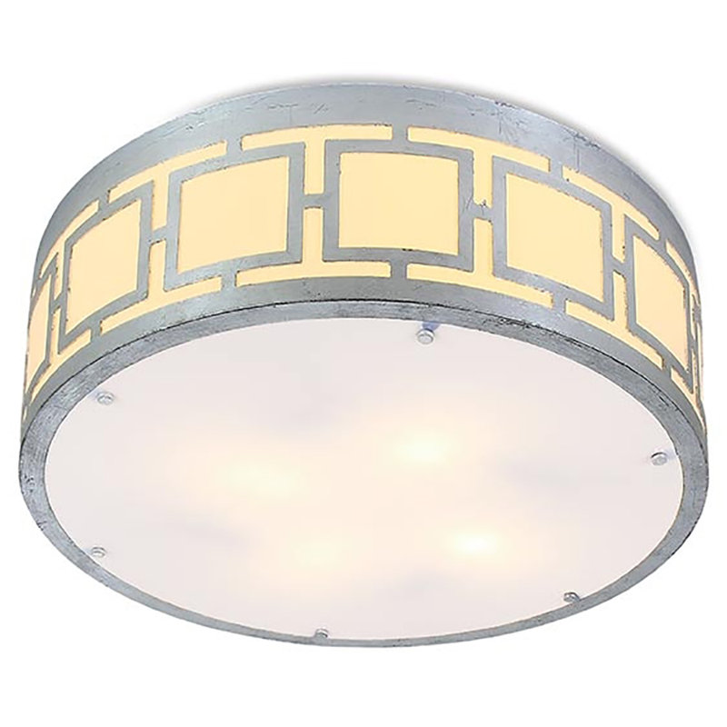 Sam 4 - Light 24'' Shaded Drum LED Flush Mount