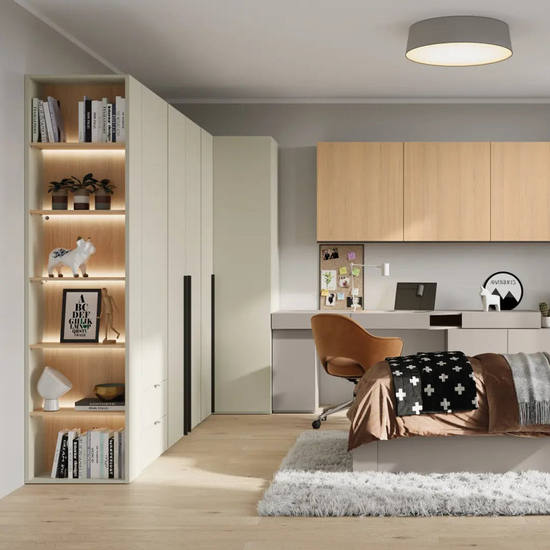 Armoire Desk, Left Hand Return