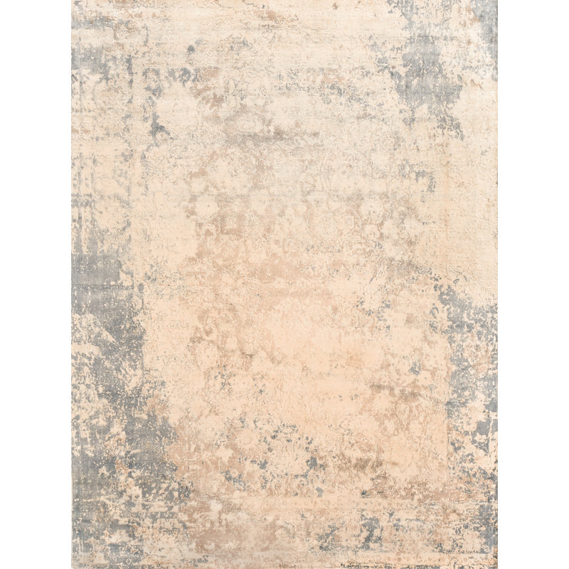 Roset Viscose Abstract Indoor Rug, Rectangle 8' x 10'