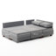 Canapé-lit et chaise longue 82,7 po Haleah-1184682126-1184682121