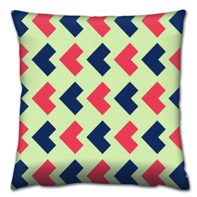 Housse et insert de coussin décoratif en mélange de coton Olivet
