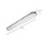 Luminaire linéaire à l'épreuve de la vapeur de 4 pieds CCT et puissance sélectionnable-1639898260