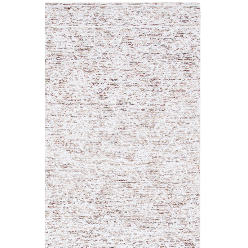 Metro Hand Tufted Performance Floral Rug, Rectangle 4' x 6'