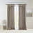 Twist Tab Lined Window Curtain Panel 50x84"