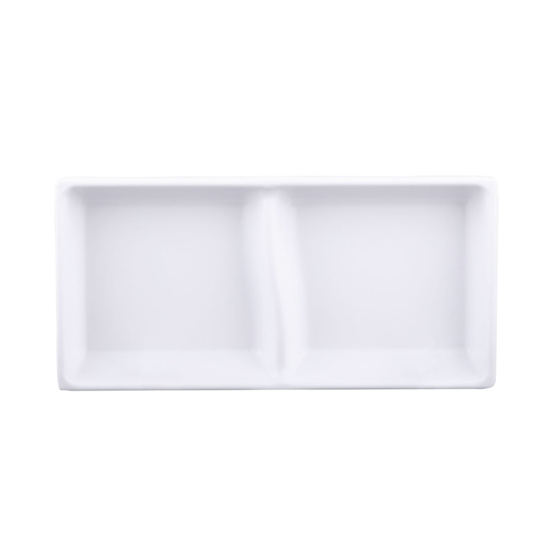 Desserte condiment Zen, Blanc