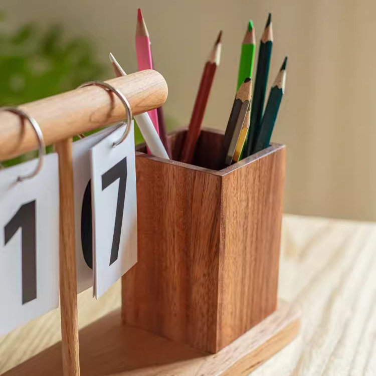 Marjoree Wood Desk Organizer
