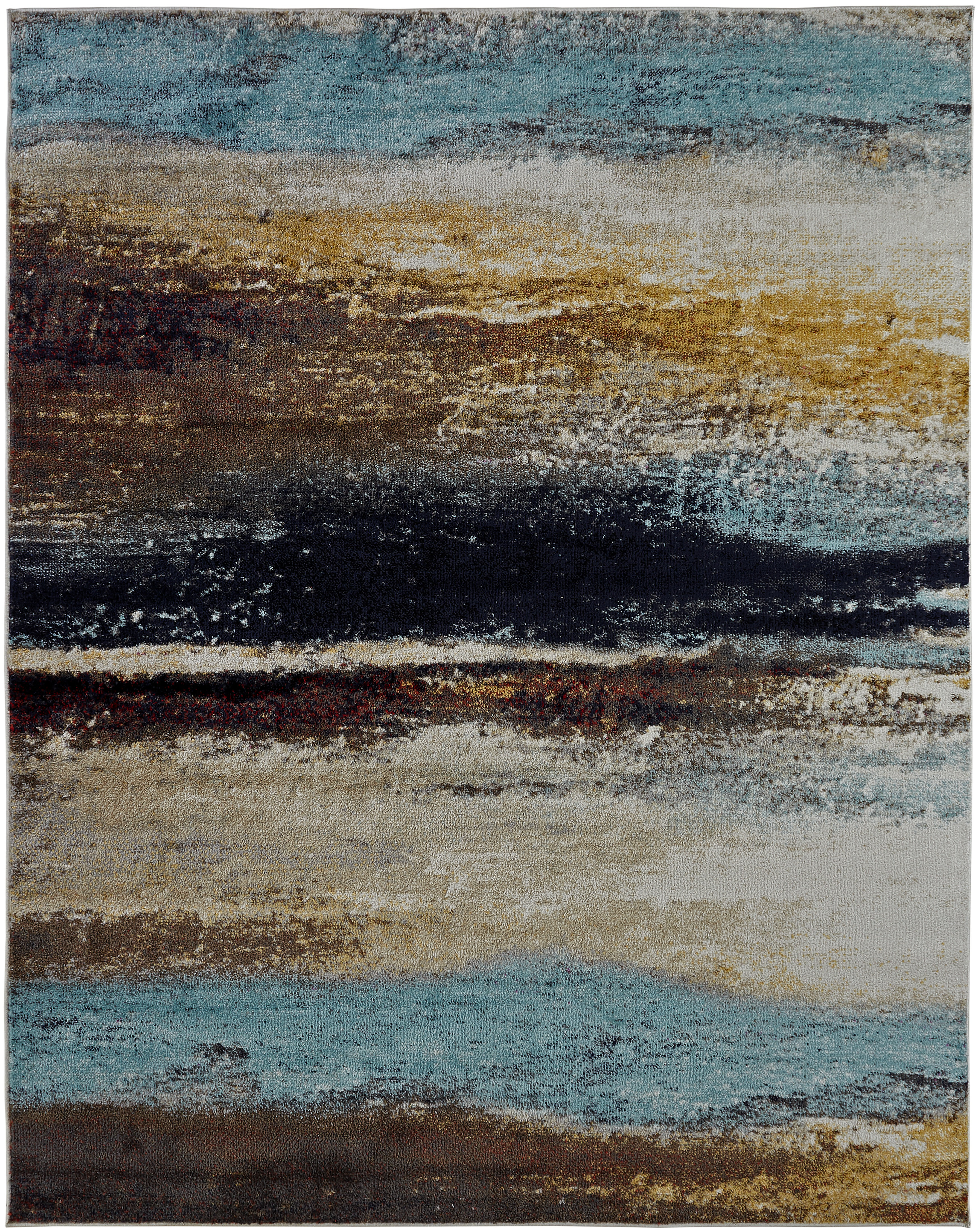 Union Rustic Zakrzewski Blue Area Rug & Reviews | Wayfair