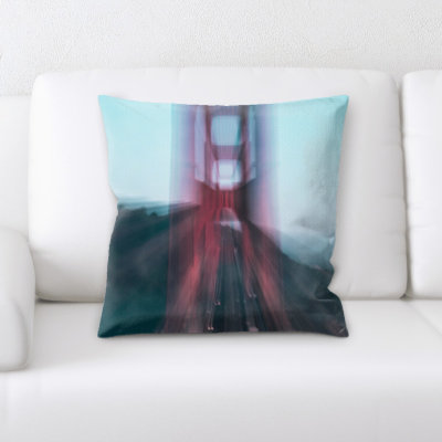 Coussin décoratif flou