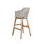 Choice Chair Indoor and Bar Four Teak Legs Base with Upholstery Cane-line Scent Seat Cover-1552441215