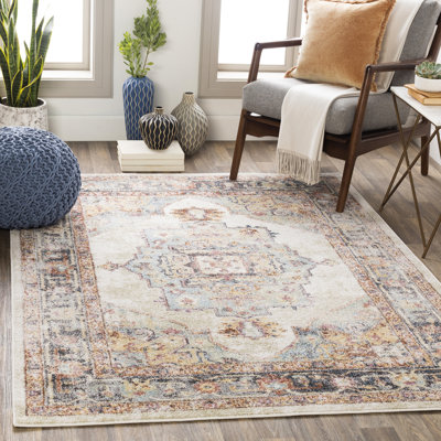 Tapis gris / crème Jamieson