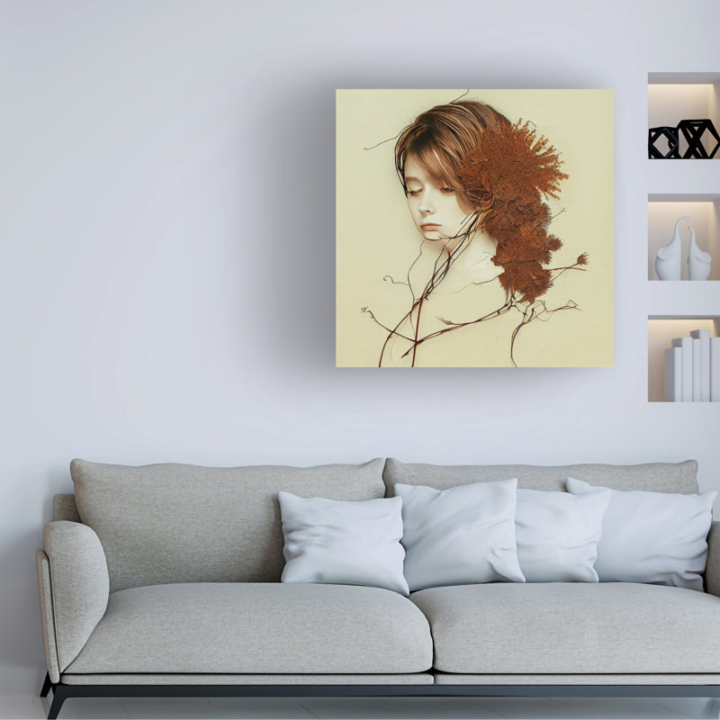 Art sur toile «Bachelor Sasha Tree Girl», H 18 po x l 18 po