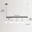 8 - Avec globe en verre - Luminaire suspendu en option avec ampoule fluorescente compacte, aspect minimaliste, poids de 6,49 livres