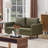 Bobur Faux Leather Living Room Loveseat Sofa-87210654