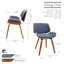 49cm H Upholstered Side Chair-1885531576