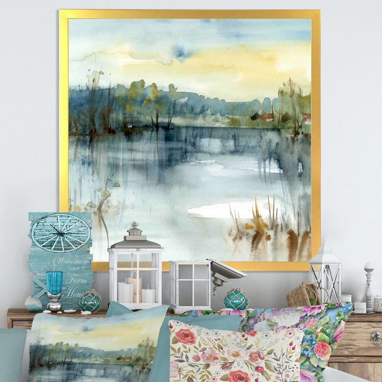 An Afternoon on the Lake - Art Print or Canvas in 2023, Canvas 11x14
