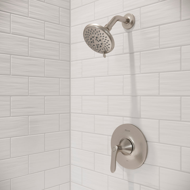 Weller Dual Function Shower Faucet, Brushed Nickel