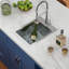Évier de cuisine en acier inoxydable 15 "x 20" x 10 "avec accessoires T304