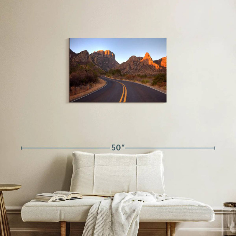 Mehar Texas Mountain Road, 20" H x 30" W
