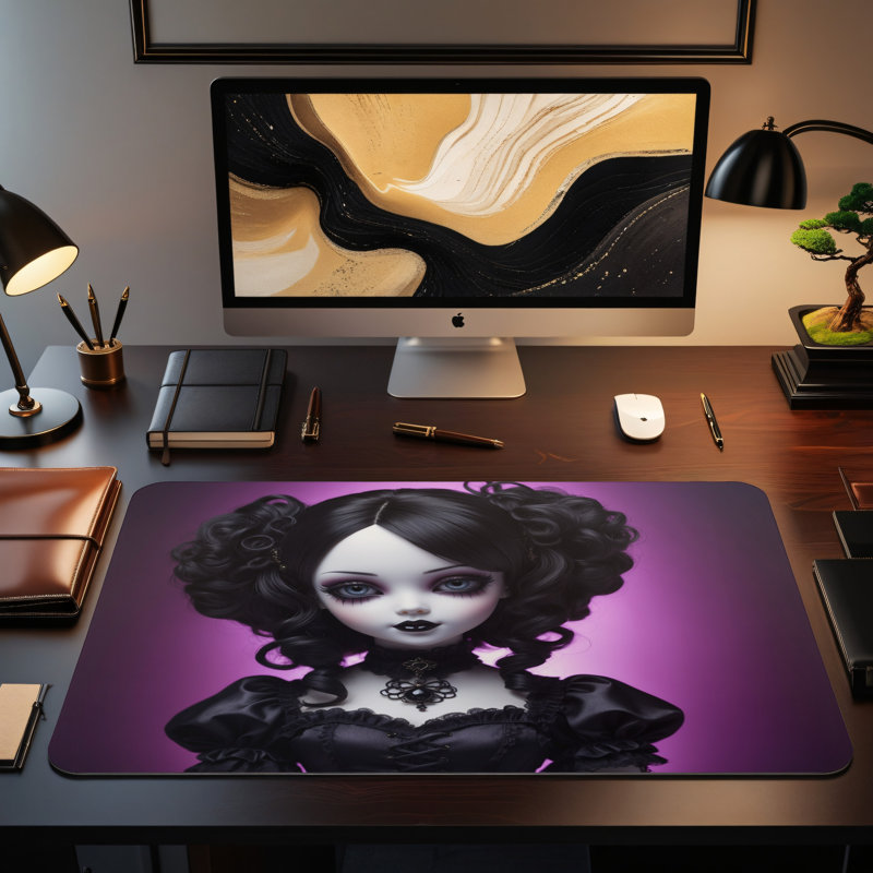 Polyester Desk Pad, 31.5x15.5