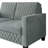 Velvet Upholstered Loveseat-1613732212