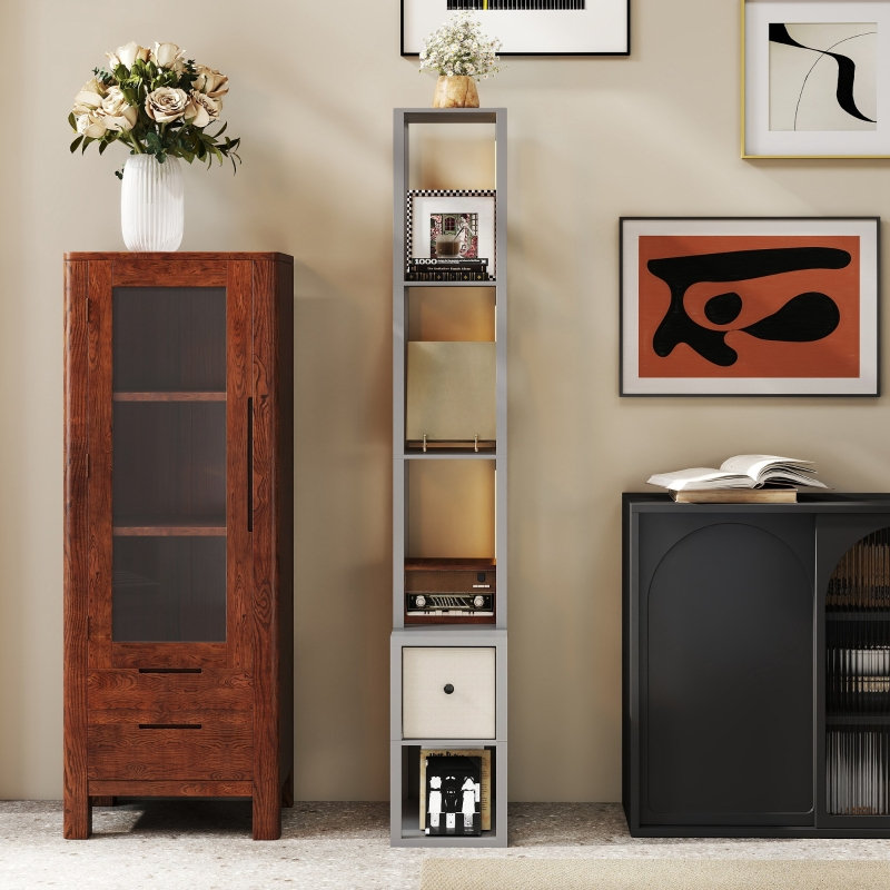 169 H cm Column Floor Lamp
