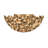 16'' Soft Gold Flush Mount