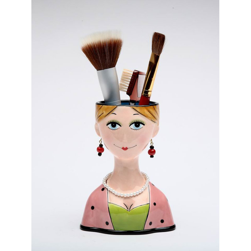Ceramic / Porcelain Makeup Brush Holder