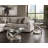 Glass Top Single Coffee Table